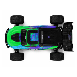 EXTRALINK RC SC10 SAMOCHÓD ZDALNIE STEROWANY 1/10 BRUSHLESS 4WD EXTREME TRUCK ZIELONY - Imagem 5