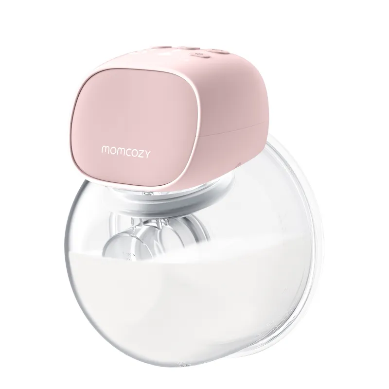 Tiralatte Elettrico Doppio Momcozy S9 Pro Rosa, 180ml - Immagine 2