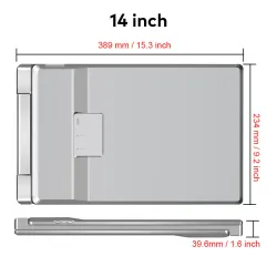 Extralink SmartLife S7 14" , Přenosné monitory k notebooku , 2 monitory, IPS, 1920x1200 - Obrázek 3