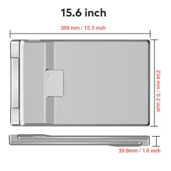 Extralink SmartLife S10 15.6" , Přenosné monitory k notebooku , 2 monitory, IPS, 1920x1080 - Obrázek 4