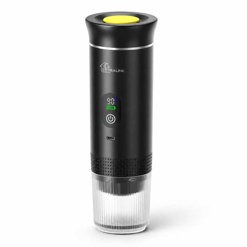 Extralink Home, Espresso2Go переносная кофемашина высокого давления, Черный - Изображение 3