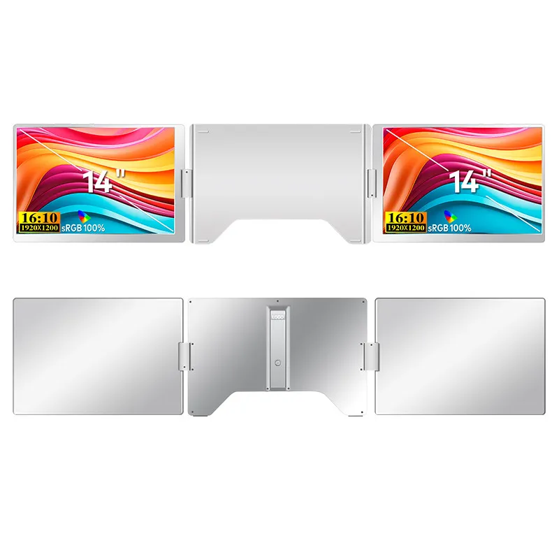 Extralink SmartLife S688 14" , monitor portatili per laptop, 2 monitor, IPS, 1920x1200 - Immagine 2