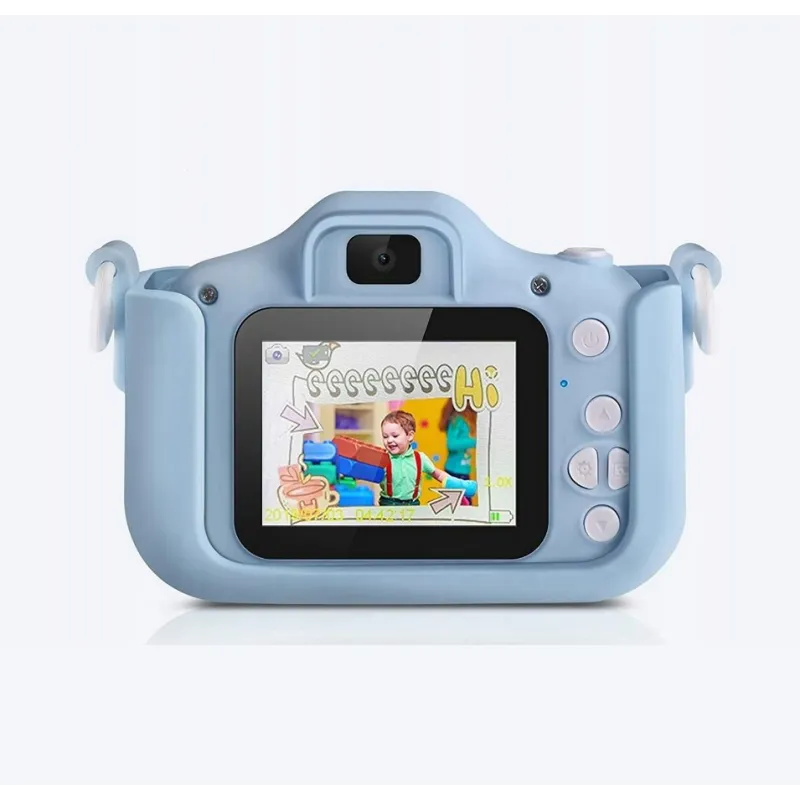 Cámara Digital Extralink Kids H29 Single Azul, 1080P 30fps, Pantalla de 2.0" - Imagen 3