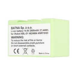 BATTERIE FÜR ROOMBA E5 E6 I7 14.4V 2600MAH - Bild 4