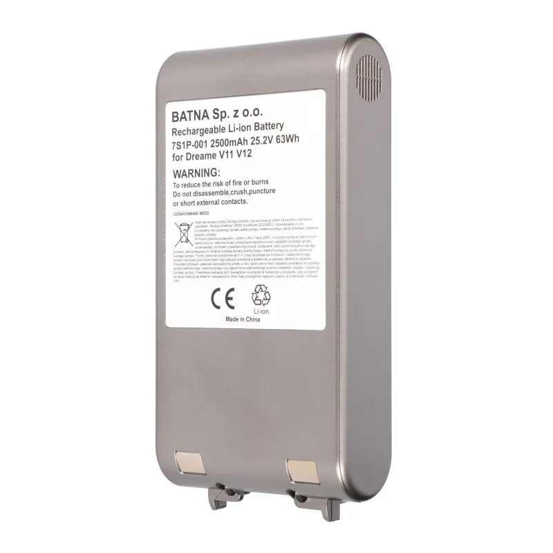 Baterie DREAME V11 V12 V11SE V12PRO V16 25.2V 2500mAh - Obrázek 4