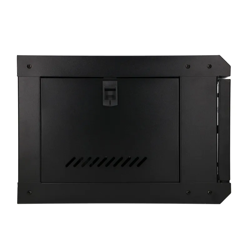 Extralink Lite 4U 530x400 Czarna | Szafa rack | montowana na ścianie, półka w zestawie - Zdjęcie 3