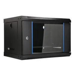 Extralink Lite 6U 530x400 Preta, Armário rack, montado na parede, prateleira incluída - Imagem 8