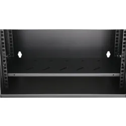 Extralink Lite 6U 530x400 Negra, armario rack, montado en la pared, estante incluido - Imagen 9
