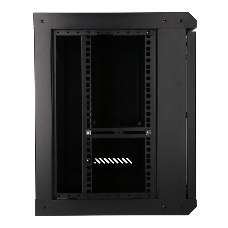 Extralink Lite 9U 530x400 Siyah, rack dolabı, duvara monte, raf dahil - Görsel 4