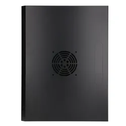 Extralink Lite 9U 530x400 Schwarz, Rack-Schrank, an der Wand montiert, Regal im Set - Bild 6