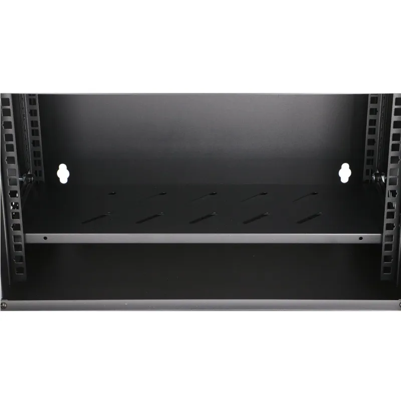 Extralink Lite 9U 530x400 Schwarz, Rack-Schrank, an der Wand montiert, Regal im Set - Bild 9