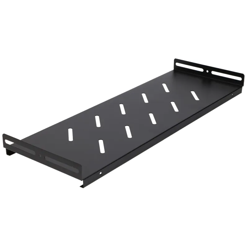 Extralink Lite 12U 530x400 Czarna | Szafa rack | montowana na ścianie, półka w zestawie - Zdjęcie 10