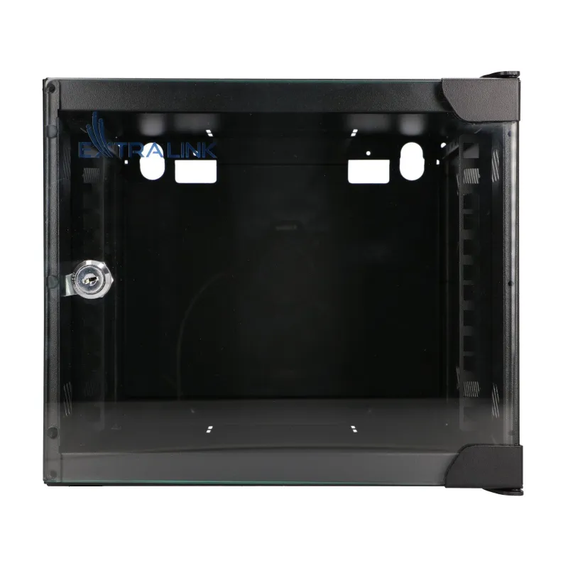 Extralink Lite 4U 10" 280X310 Черная, шкаф rack, настенный - Изображение 2