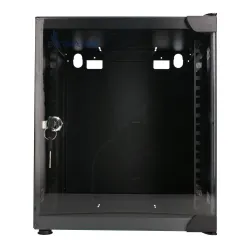 Extralink Lite 6U 10" 280X310 Nera, armadio rack, montato a parete - Immagine 2
