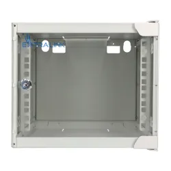 Extralink Lite 4U 10" 280X310 Szara | Szafa rack | montowana na ścianie - Zdjęcie 2