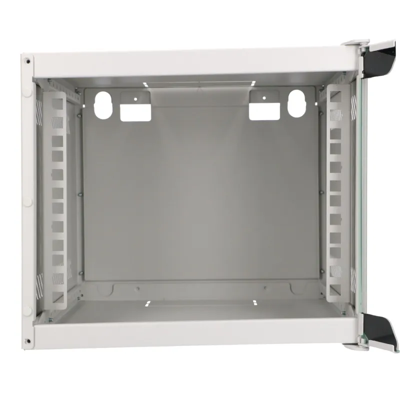 Extralink Lite 4U 10" 280X310 Szara | Szafa rack | montowana na ścianie - Zdjęcie 3