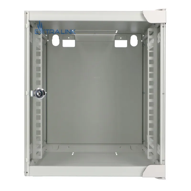 Extralink Lite 6U 10" 280X310 Grey, rack cabinet, wall-mounted - Image 2