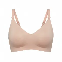 Momcozy YN21 (L) | Seamless nursing bra | Beige