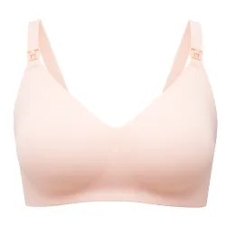 Momcozy YN21 (XL) | Seamless nursing bra | Cream
