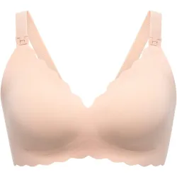 Momcozy YN46 (L) | Seamless Floral Push-up Nursing Bra |...