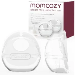 MOMCOZY BC003 90ML REUSABLE MILK COLLECTOR FOR...