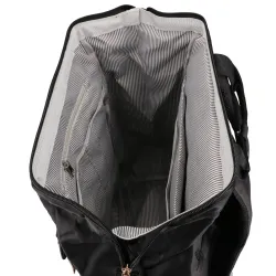 BLACK FOREST TORBA PLECAK KABINOWY PODRÓŻNY 40X30X15 CM + KOSMETYCZKA - KM02 CZARNY - Immagine 7
