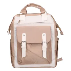 BLACK FOREST TORBA PLECAK KABINOWY PODRÓŻNY 40X30X15 CM + KOSMETYCZKA - KM02 BEŻOWY - Görsel 2