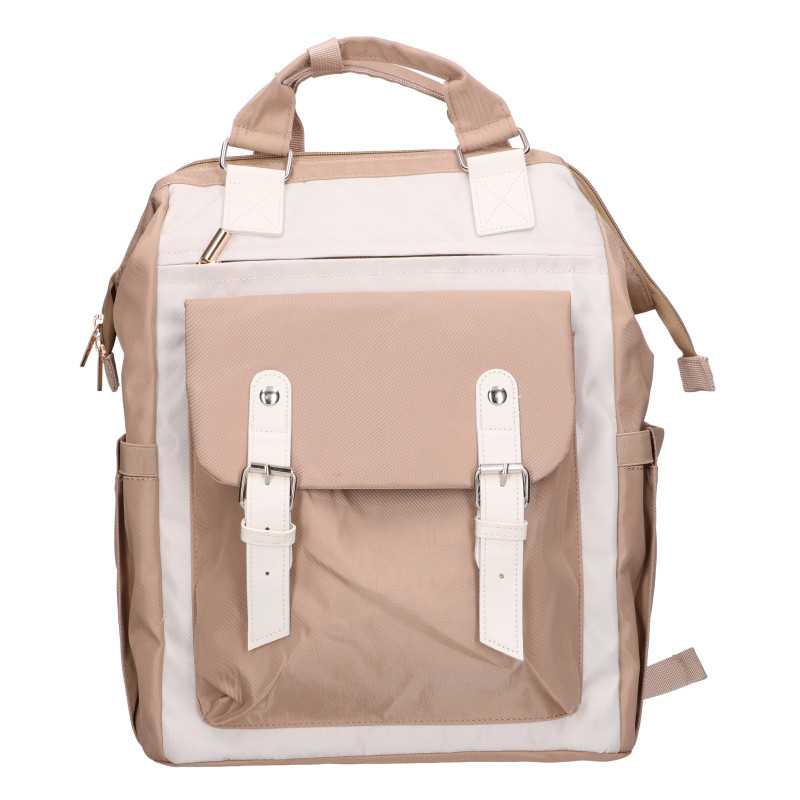 Black Forest KM02 Beige, zaino da cabina da viaggio, 40x30x15 cm + beauty case - Immagine 2