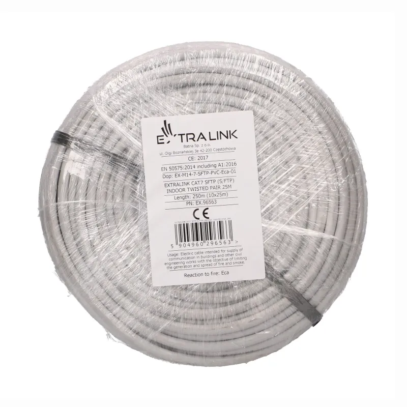 EXTRALINK CAT7 SFTP (S/FTP) INDOOR TWISTED PAIR 25M - Bild 5