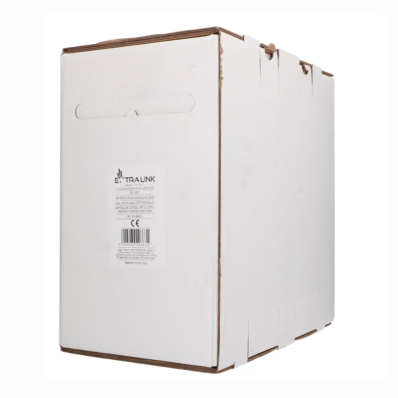 EXTRALINK CAT6A UTP (U/UTP) INDOOR TWISTED PAIR 305M - Immagine 5
