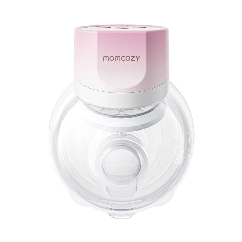 MOMCOZY S12 Pro Quick, Shell breast pump, Wireless, single, Pink - Image 3