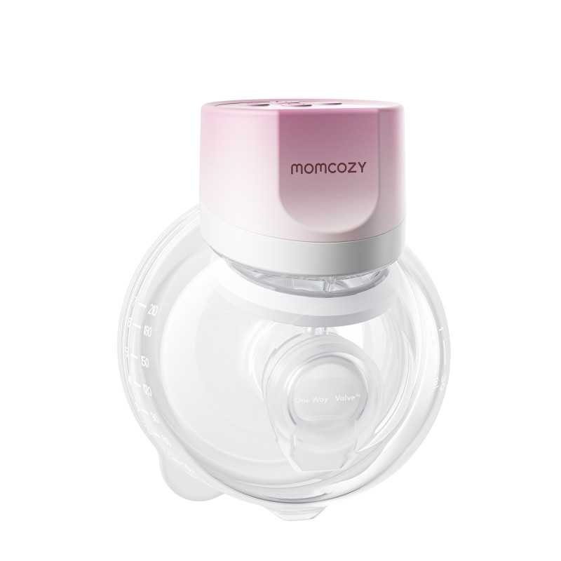 MOMCOZY S12 Pro Quick, Shell breast pump, Wireless, single, Pink - Image 4