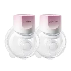 Momcozy S12 Pro Quick Pink Double Pack | Bomba tira-leite em concha | Sem fios, duplo, cor rosa - Imagem 4