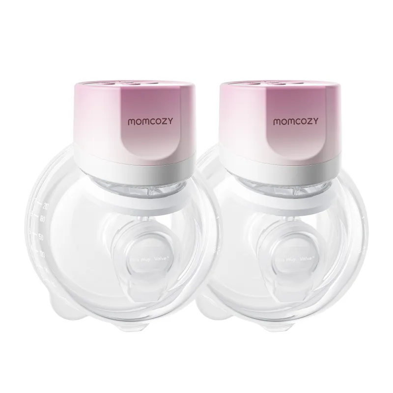 Momcozy S12 Pro Quick Pink Double Pack | Bomba tira-leite em concha | Sem fios, duplo, cor rosa - Imagem 4