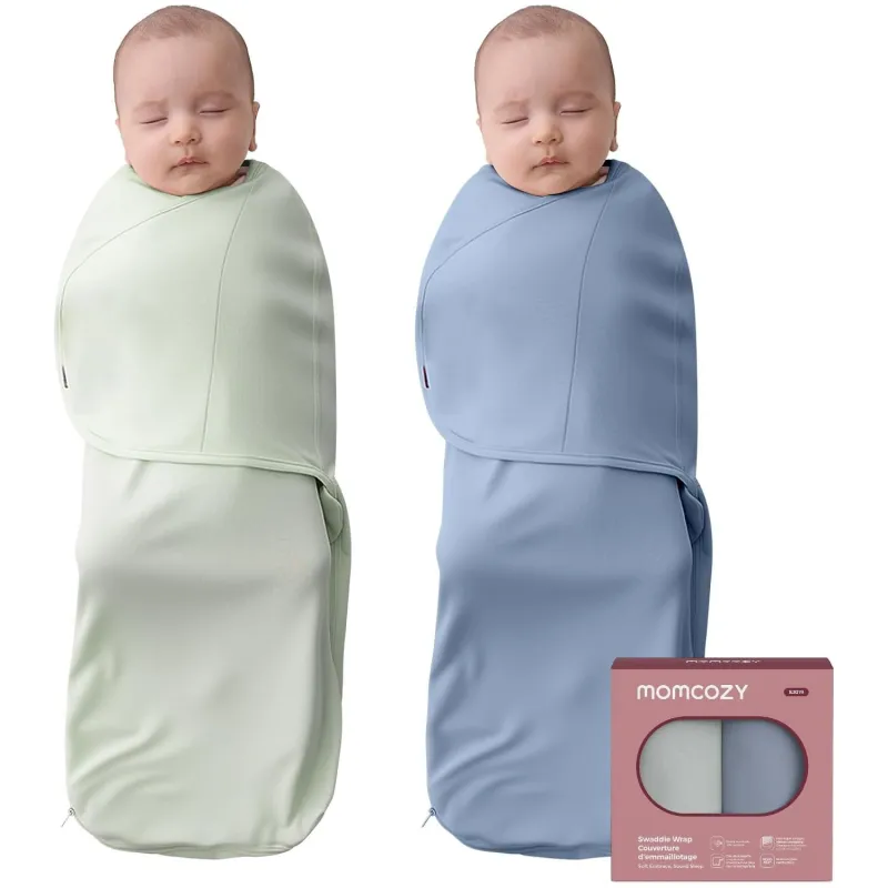 Momcozy SJ019 Swaddles For Newborns | Otulacz dla noworodków | Serenity