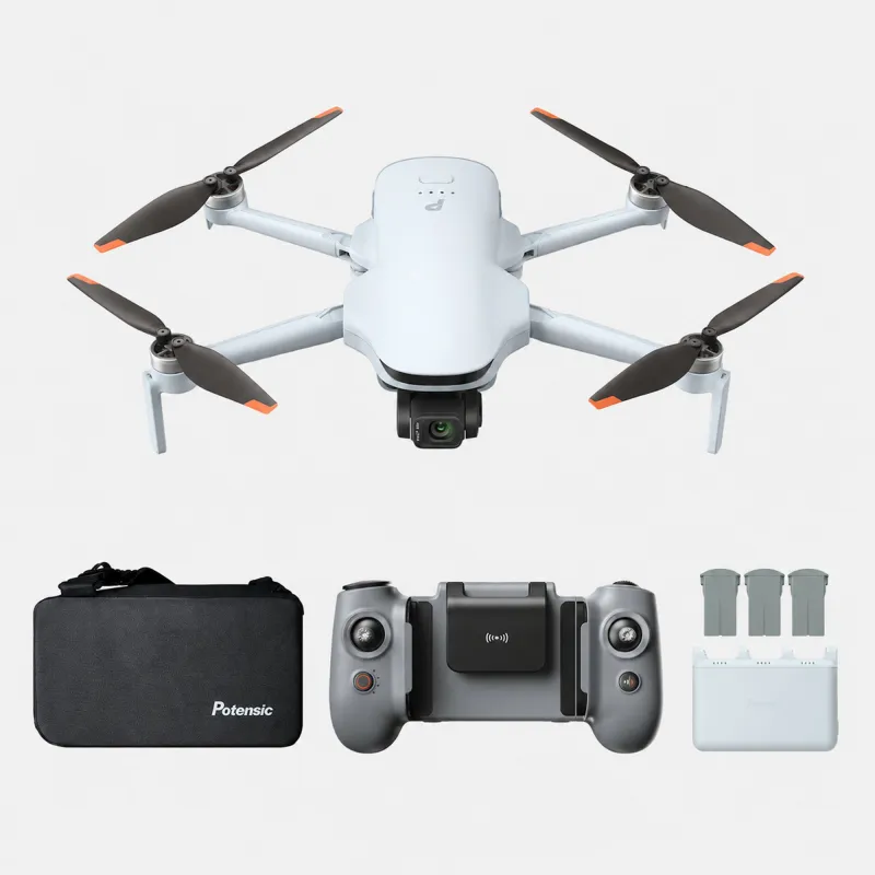 POTENSIC ATOM 3 STANDARD REMOTE FLY MORE COMBO | DRON | SZARY - Obrázek 2