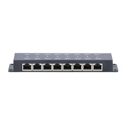 Extralink 8 Puertos | PoE Inyector | 8x 100Mb/s RJ45 - Imagen 3