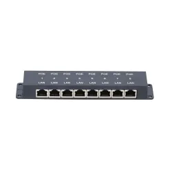 Extralink 8 Puertos | PoE Inyector | 8x 100Mb/s RJ45 - Imagen 6