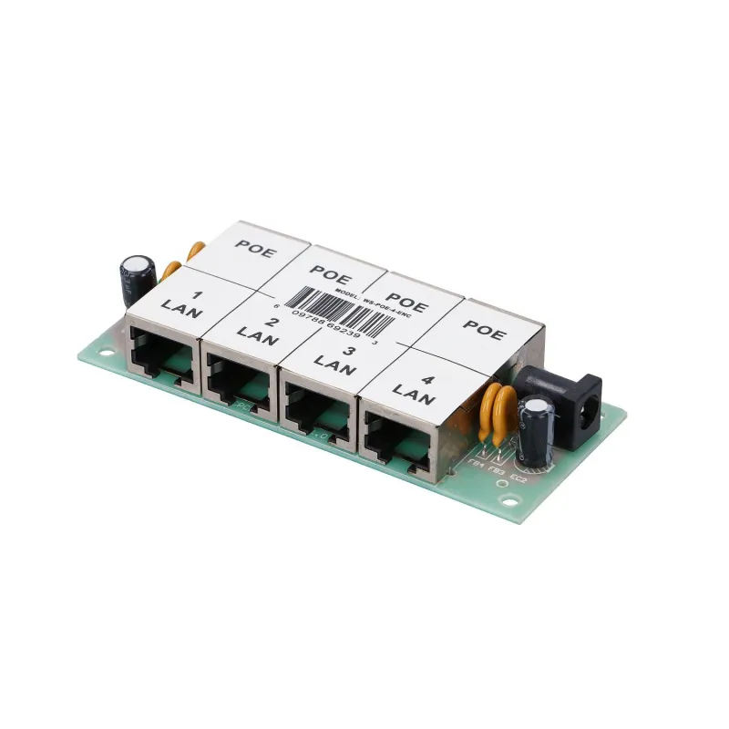 Extralink 4 Port | PoE Injector | 4x 100Mb/s RJ45, No Case - Image 2