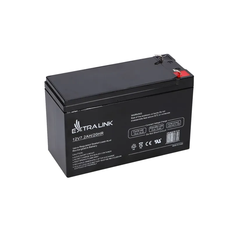 Extralink AGM 12V 7.2Ah 7Ah | Bateria | sin mantenimiento - Imagen 3