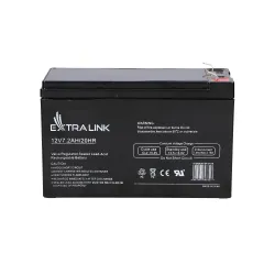 Extralink AGM 12V 7,2Ah 7Ah | Bateria livre de manutençao - Imagem 7