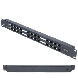 Extralink 12 Puertos | PoE Inyector | 12x 100Mb/s RJ45,...