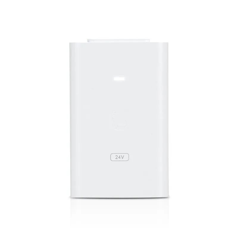 Ubiquiti POE-24-24W-G-WH | Fonte de alimentaçao PoE | 24V, 1A, 24W, Gigabit