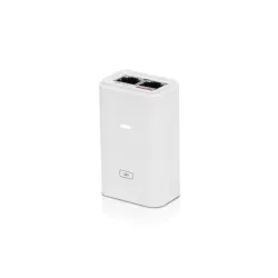 Ubiquiti POE-24-7W-G-WH PoE Adaptörü, 24V, 0,3A, 7W, Gigabit, Beyaz