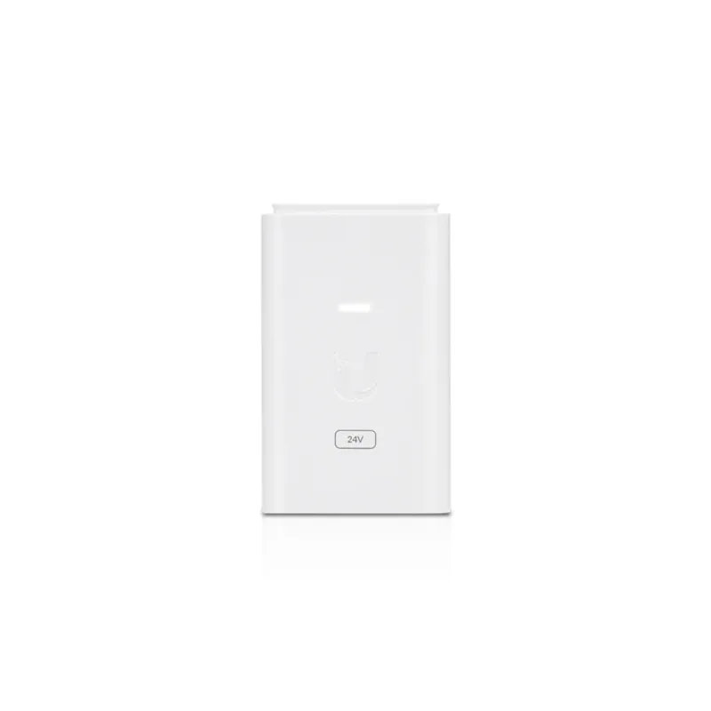PoE Блок питания Ubiquiti POE-24-7W-G-WH, 24V, 0.3A, 7W, Gigabit, Белый