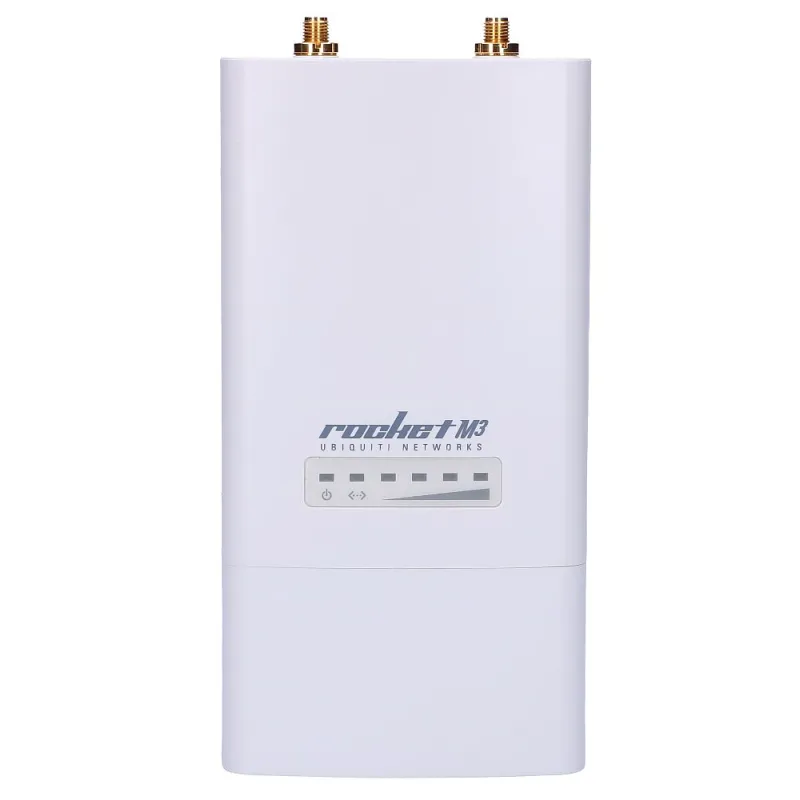 Ubiquiti RocketM3 Baz İstasyonu, 3GHz, 1x RJ45 100Mb/s, 2x RP-SMA