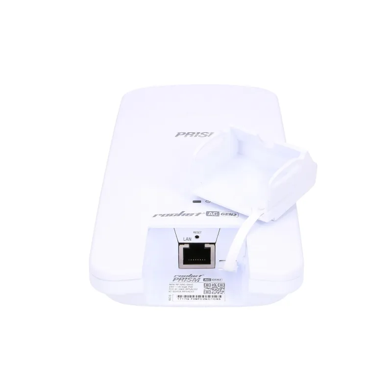 Ubiquiti RP-5AC-GEN2 Baz İstasyonu, Rocket 5AC, 5GHz, 1x RJ45 1000Mb/s, 2x RP-SMA