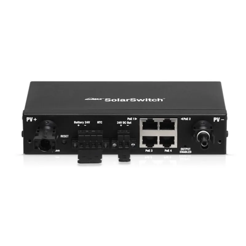 Ubiquiti SM-SW-40 Anahtar, Sunmax SolarSwitch, 4x RJ45 100Mb/s PoE
