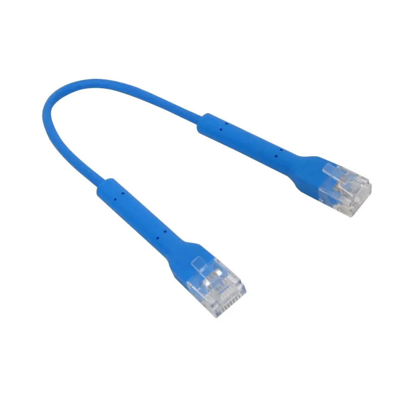 Ubiquiti U-Cable-Patch-RJ45-BL | Ethernet Patch Cable | UniFi Cable, RJ45, 0,1m, Blue