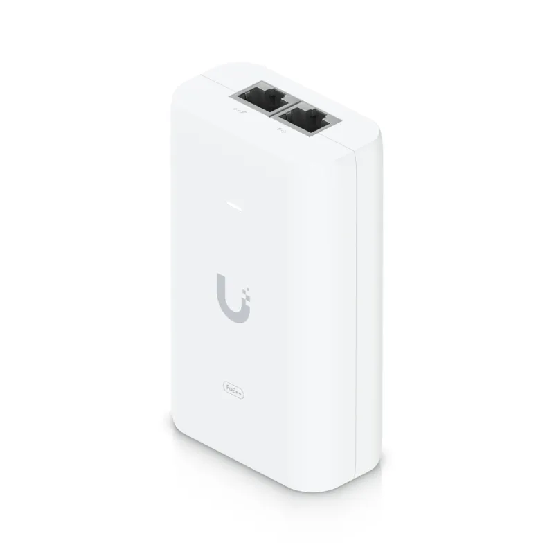 Inyector de potencia Ubiquiti U-PoE++ EU, 60W, 48V, 1.25A